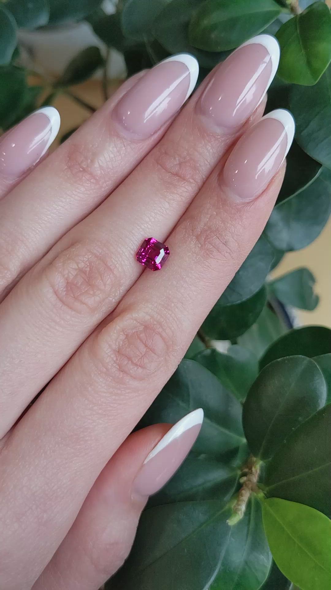 1.54 Ct. Ruby from Mozambique Size Video