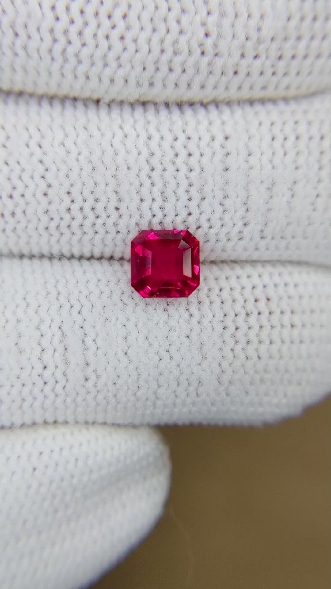 1.54 Ct. Ruby from Mozambique Size Video