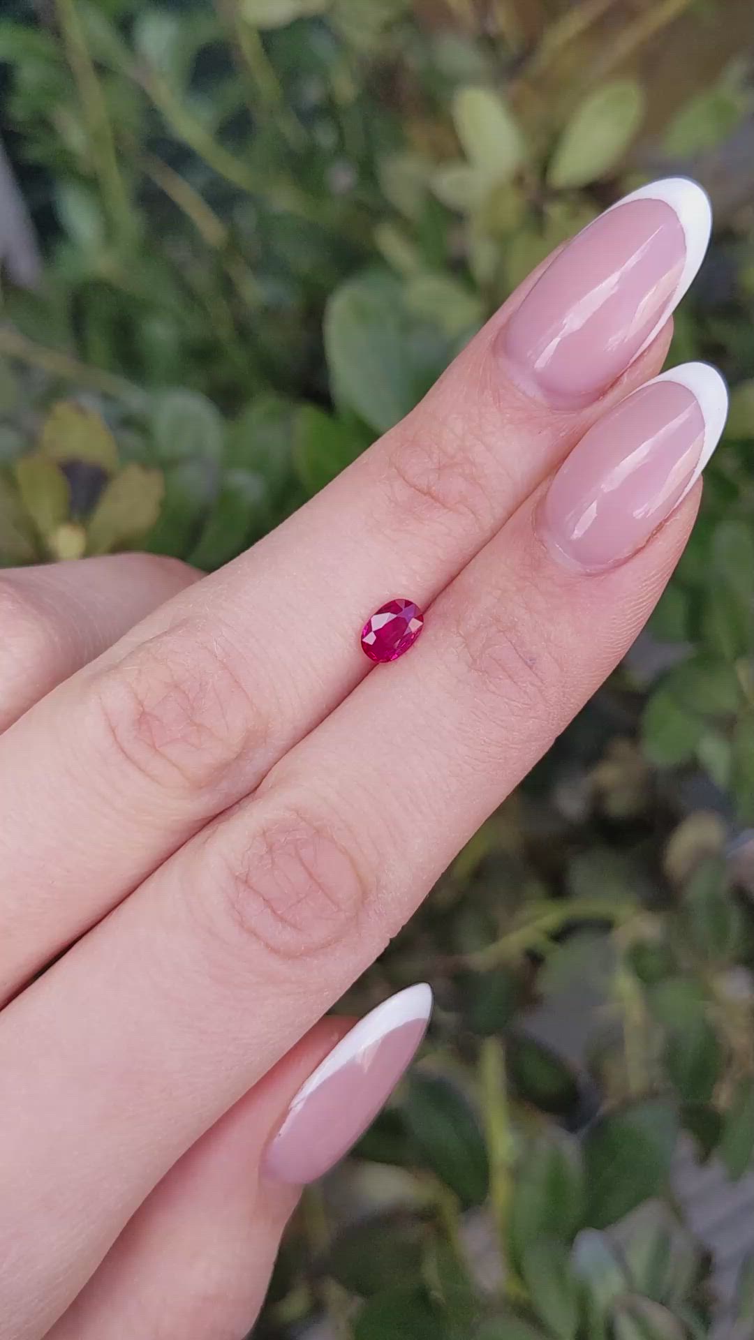 0.50 Ct. Ruby from Mozambique Size Video
