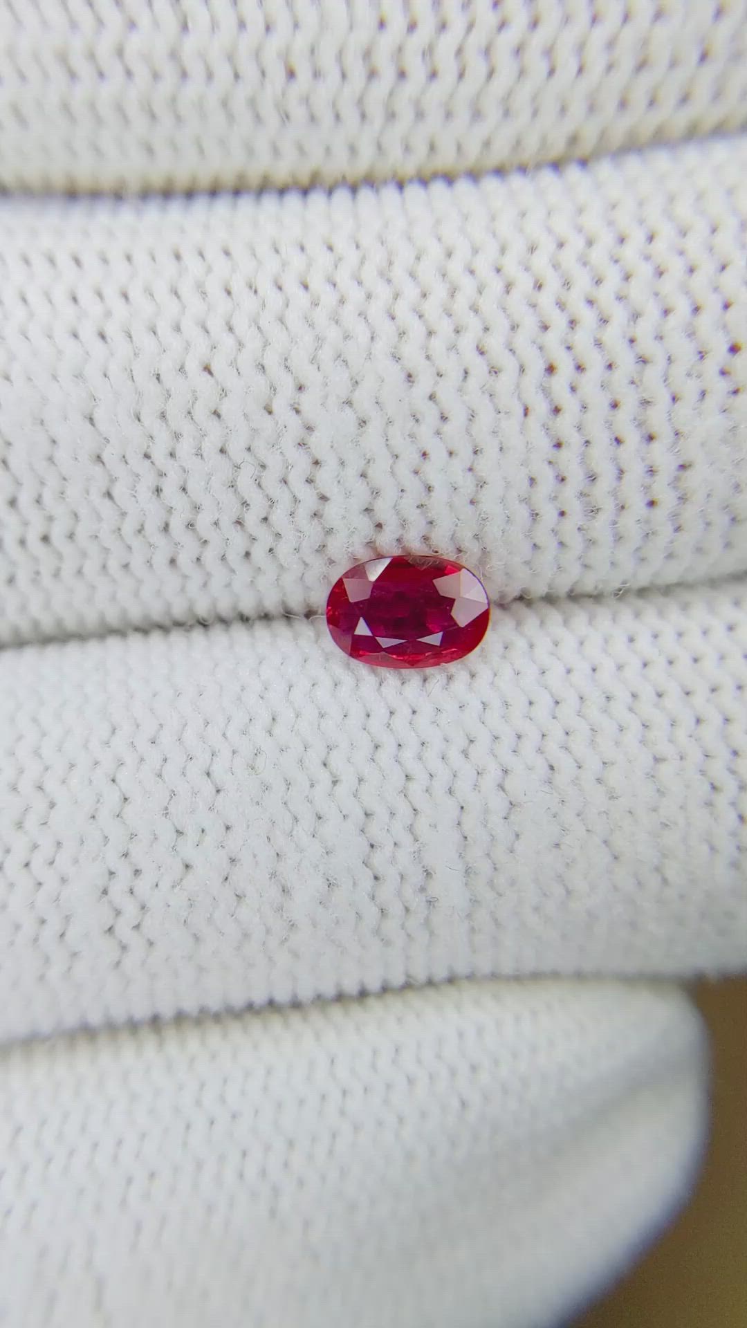 0.50 Ct. Ruby from Mozambique Size Video
