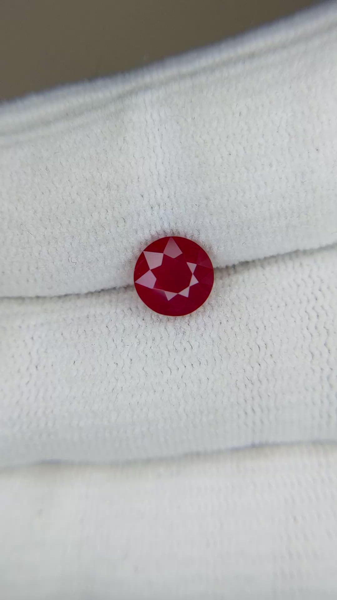 1.81 Ct. Ruby from Mozambique Size Video