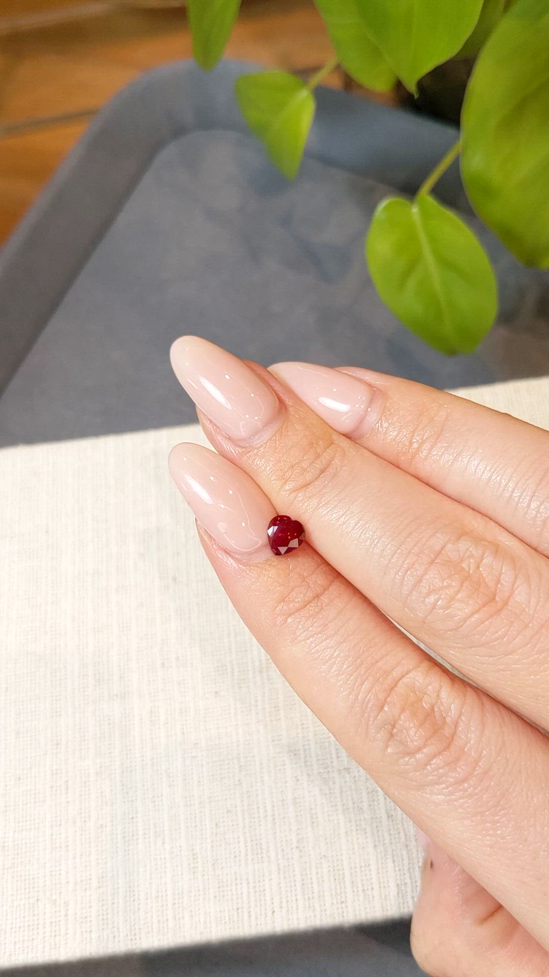 1.02 Ct. Ruby from Burma (Myanmar) Size Video