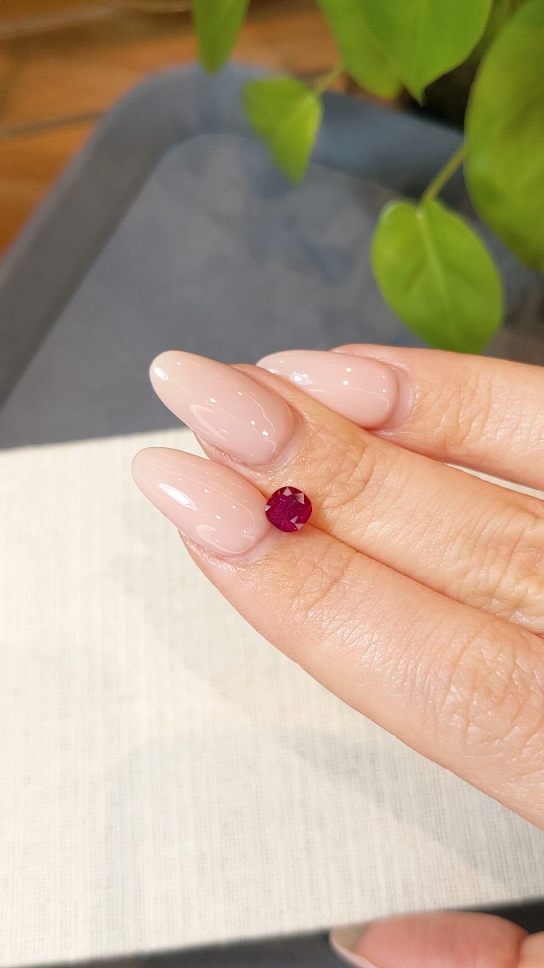 1.00 Ct. Ruby from Burma (Myanmar) Size Video