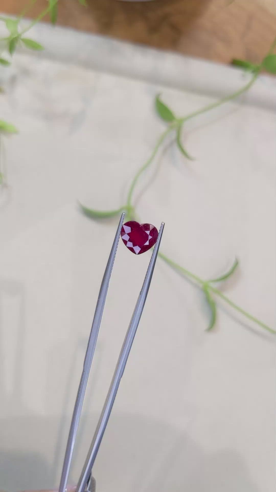 4.10 Ct. Ruby from Burma (Myanmar) Size Video