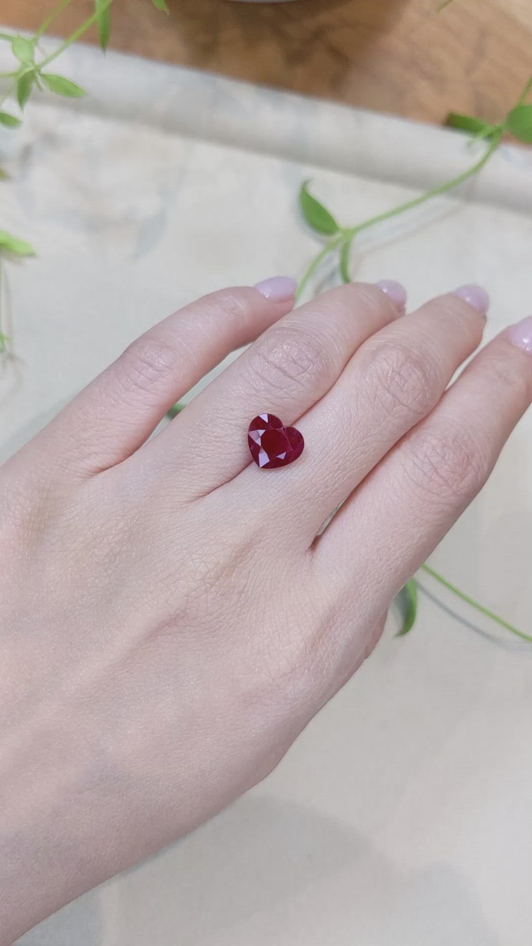 4.10 Ct. Ruby from Burma (Myanmar) Size Video