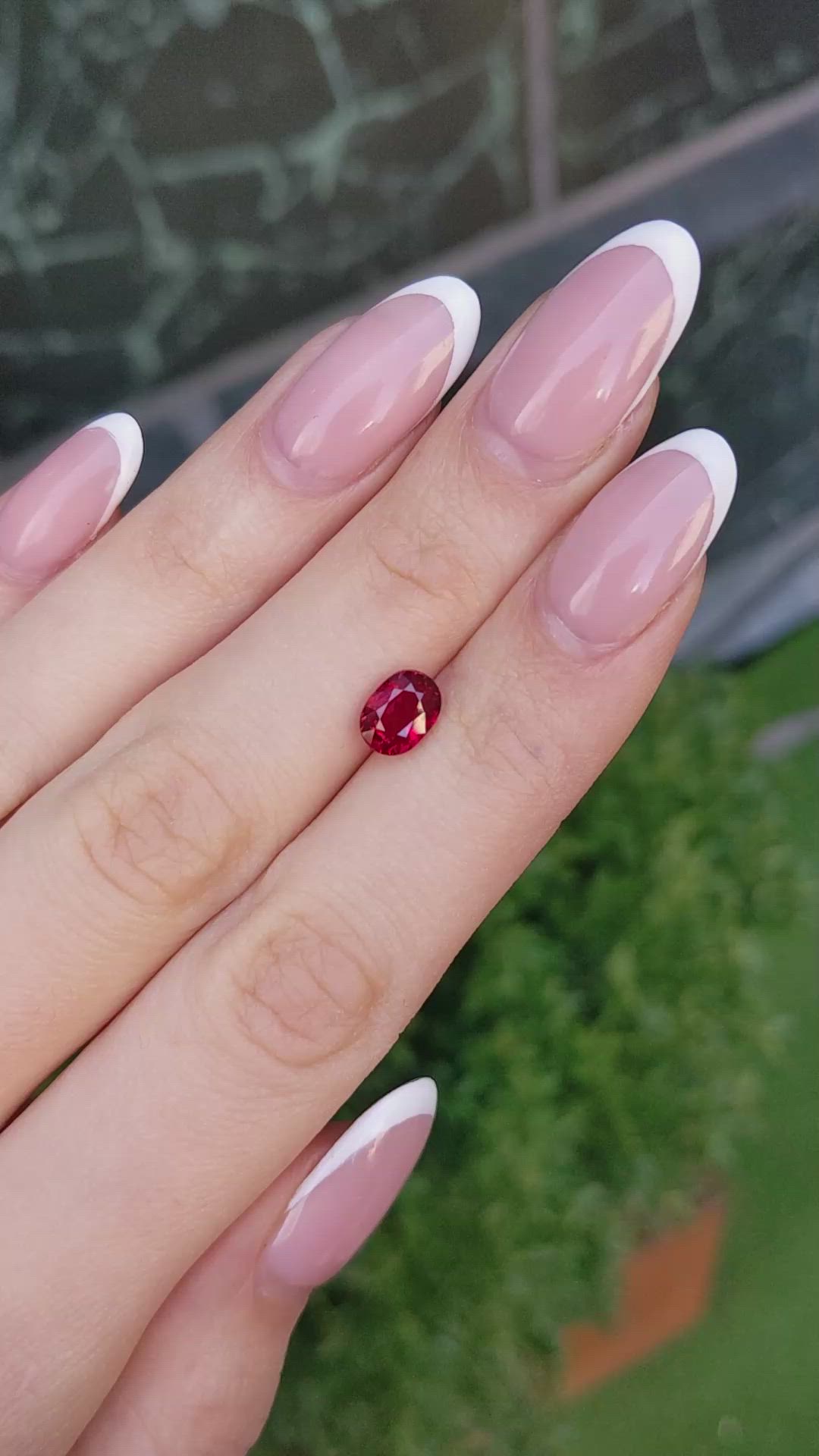 2.03 Ct. Ruby from Mozambique Size Video