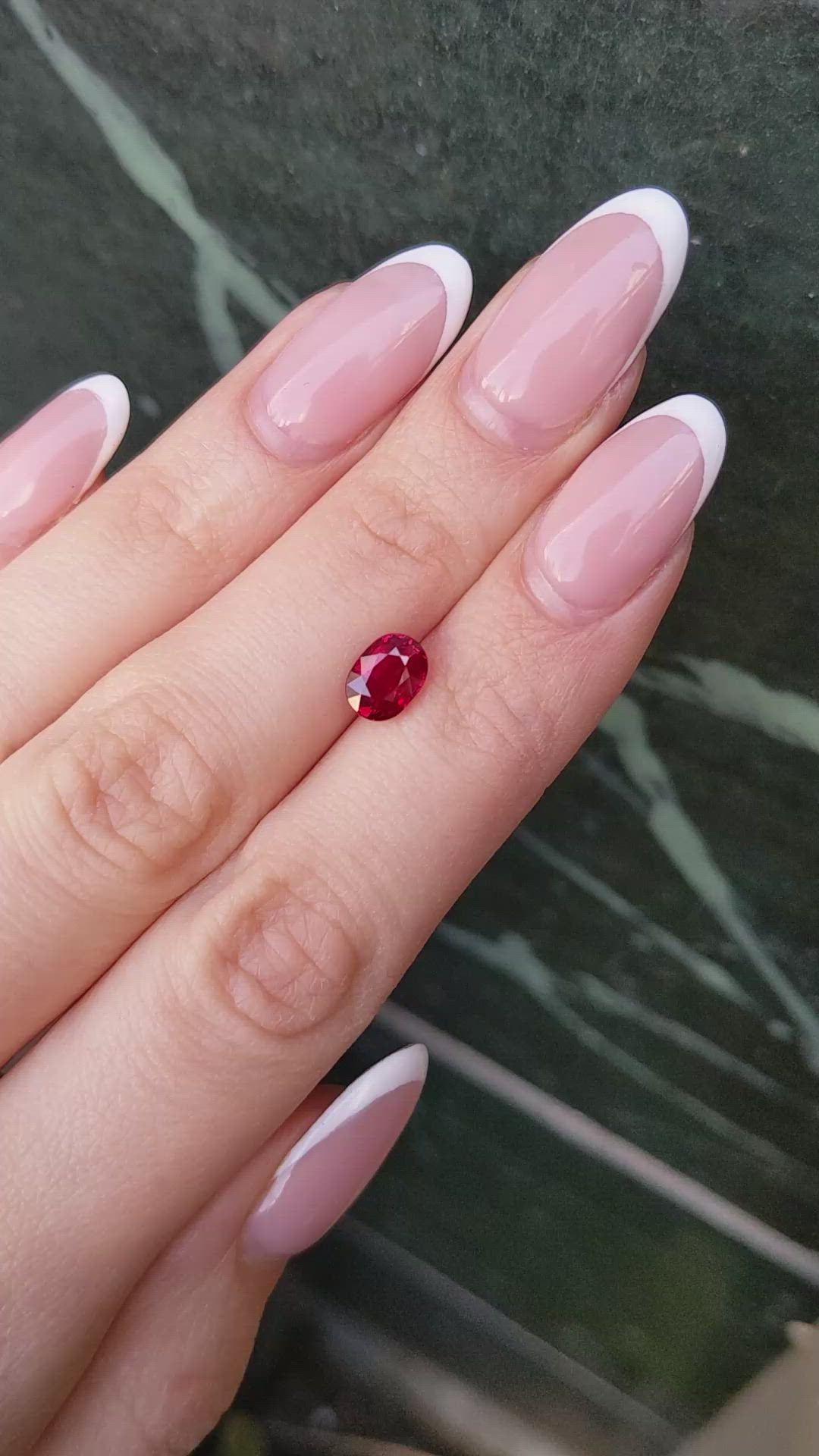 2.03 Ct. Ruby from Mozambique Size Video