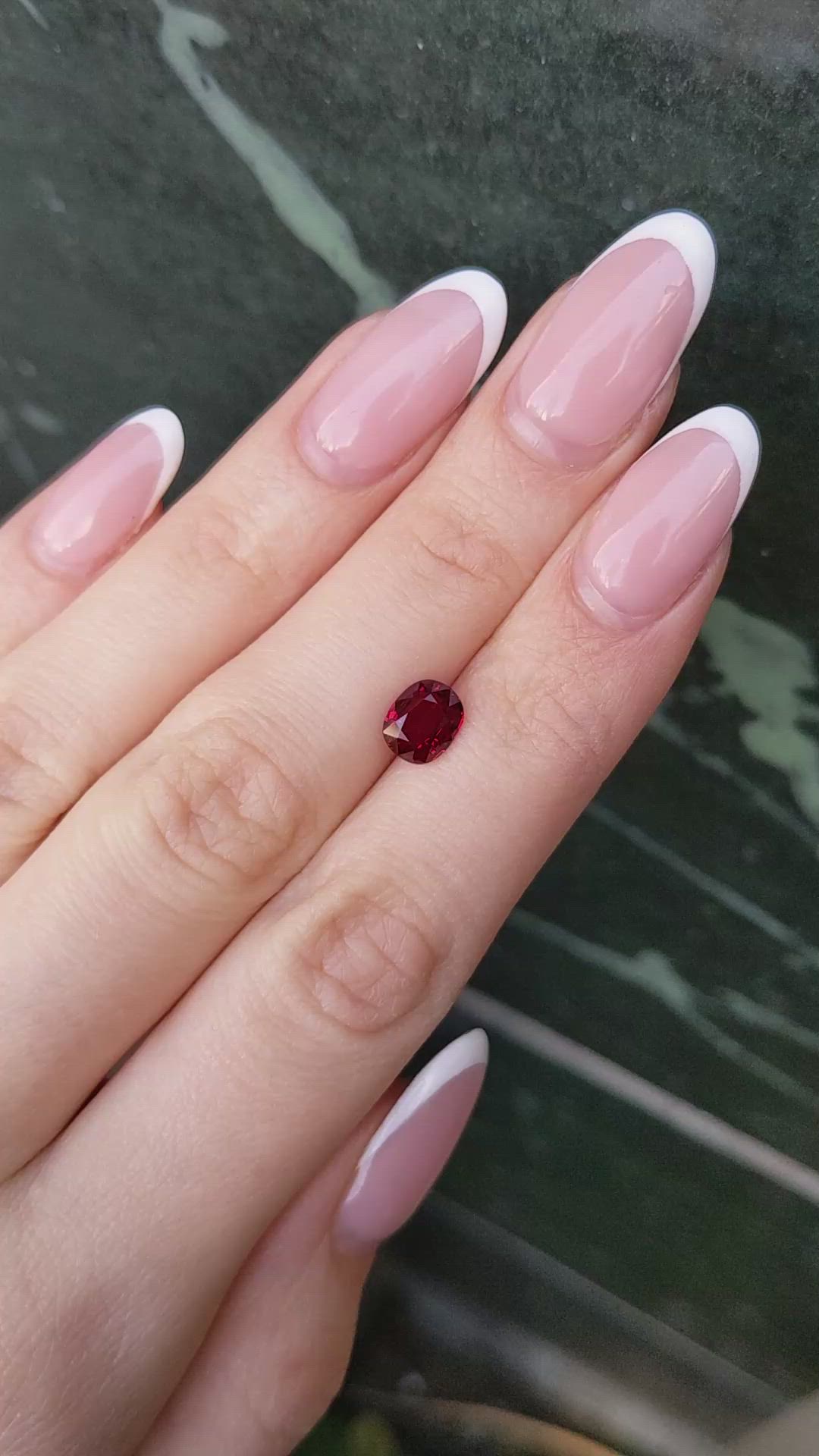 2.04 Ct. Ruby from Mozambique Size Video