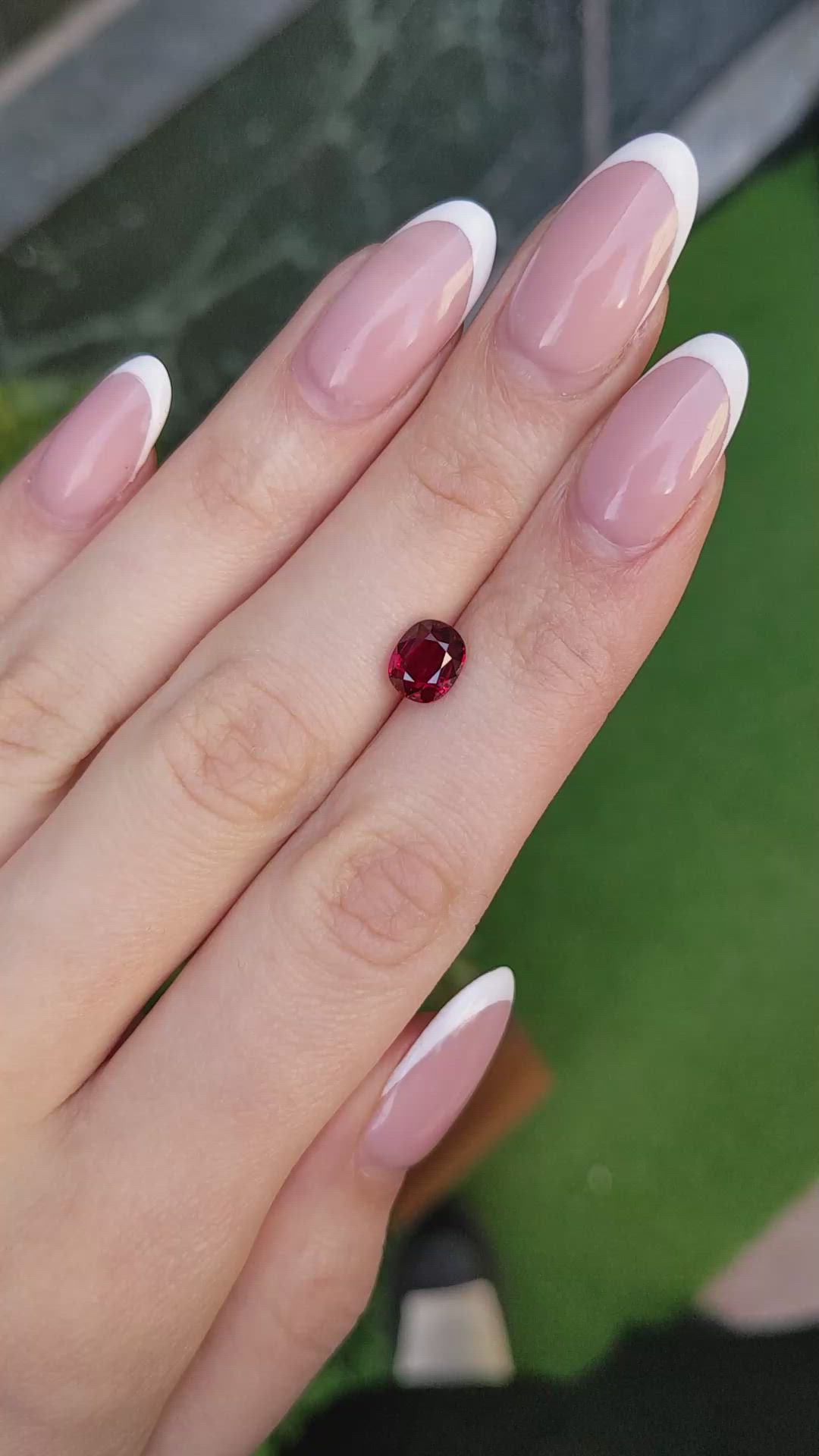 2.04 Ct. Ruby from Mozambique Size Video