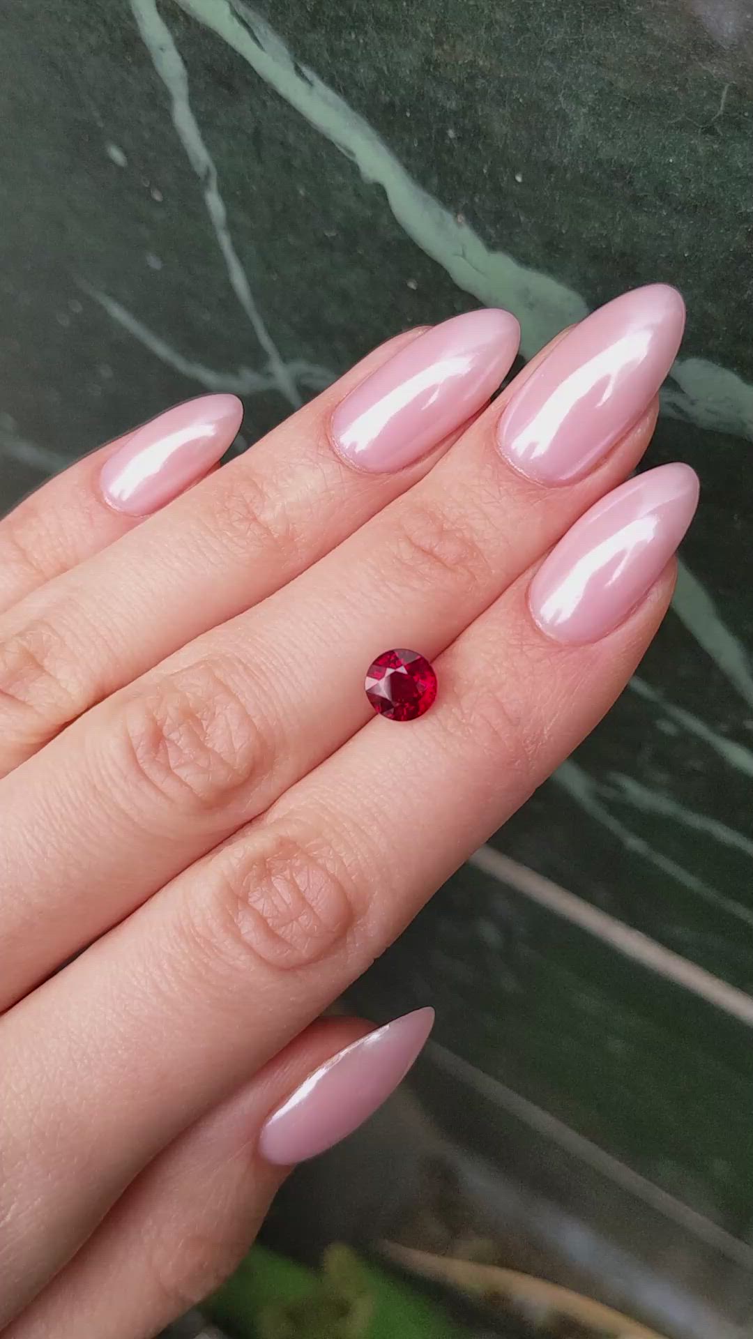 2.15 Ct. Ruby from Mozambique Size Video