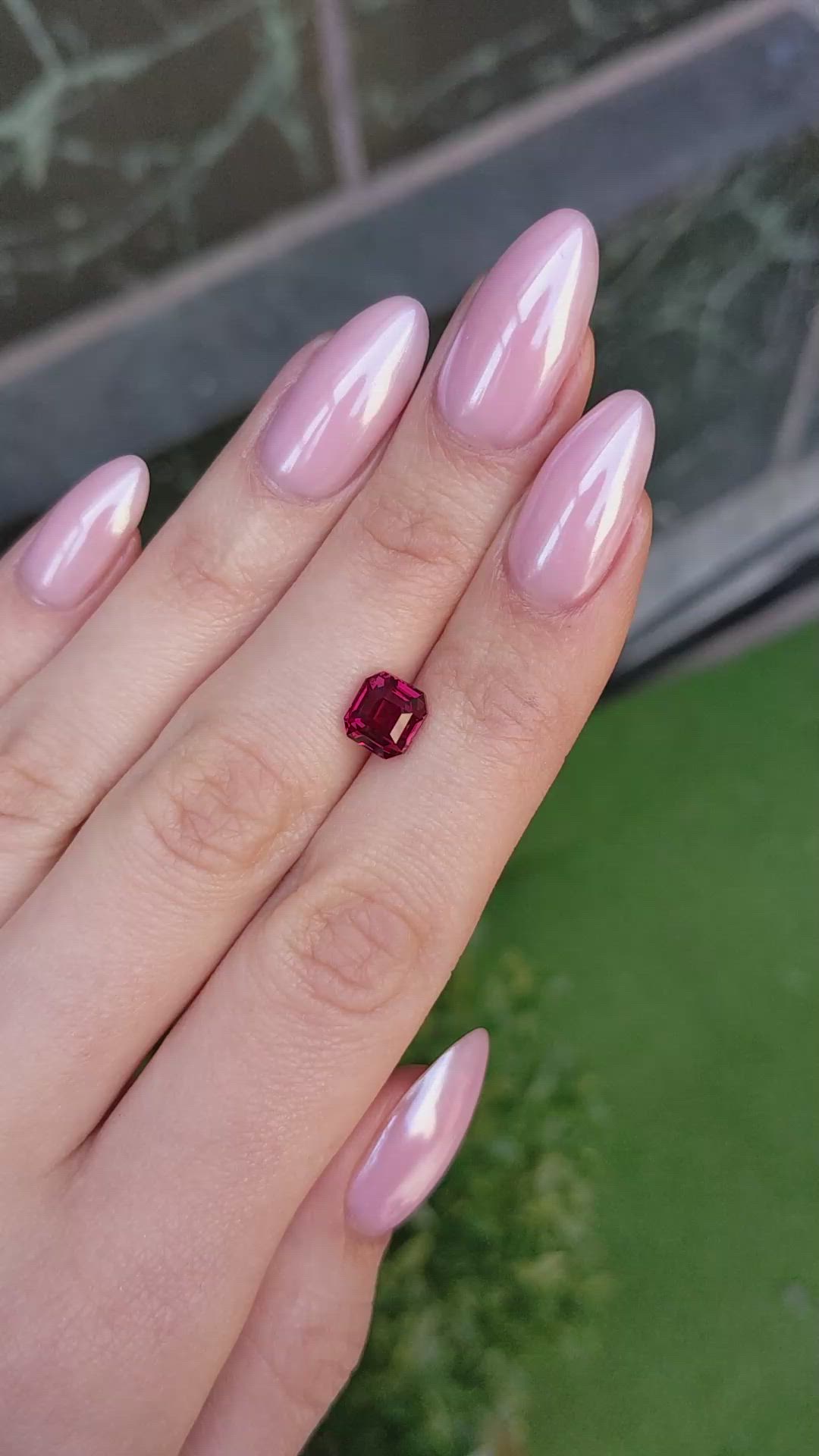 3.00 Ct. Ruby from Mozambique Size Video