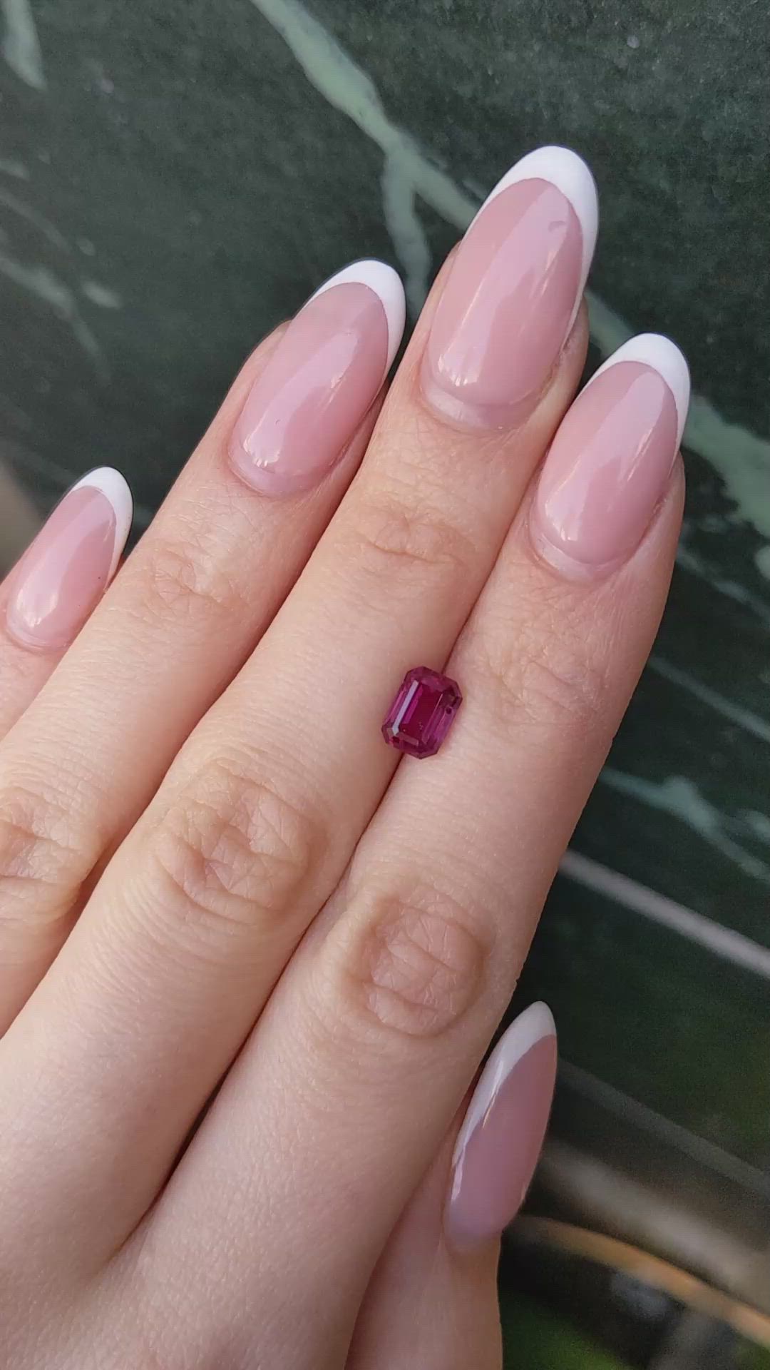 2.00 Ct. Pinkish Red Ruby from Mozambique Size Video