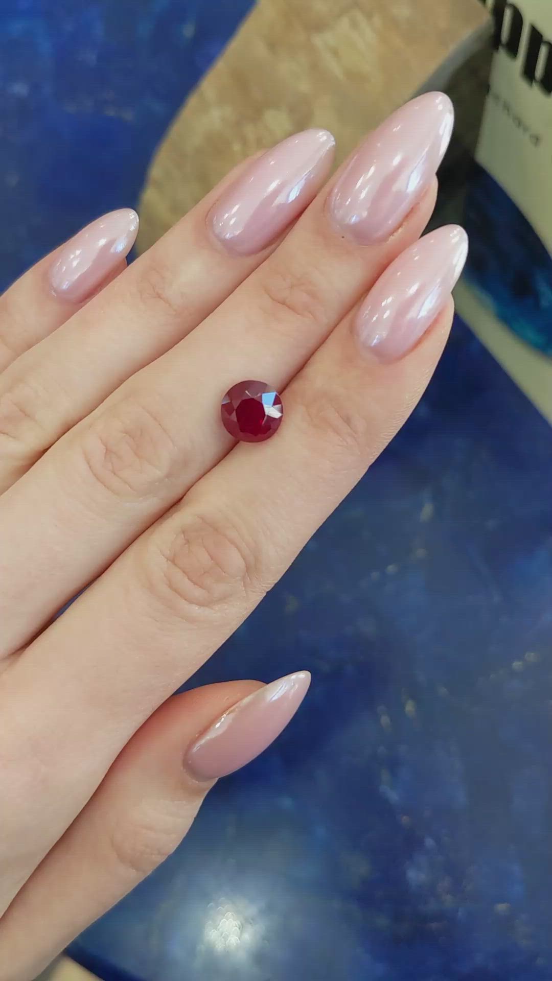 3.80 Ct. Ruby from Burma (Myanmar) Size Video