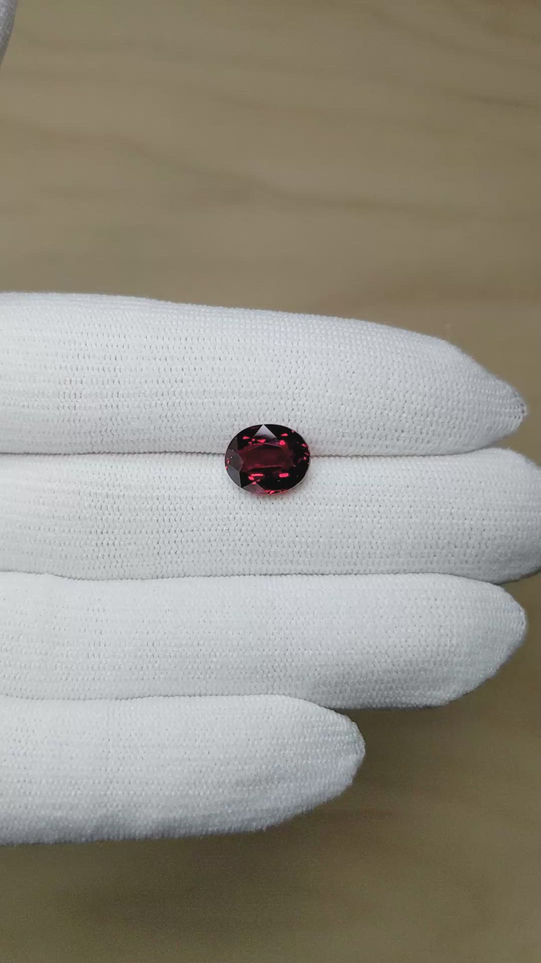 5.02 Ct. Ruby from Mozambique Size Video