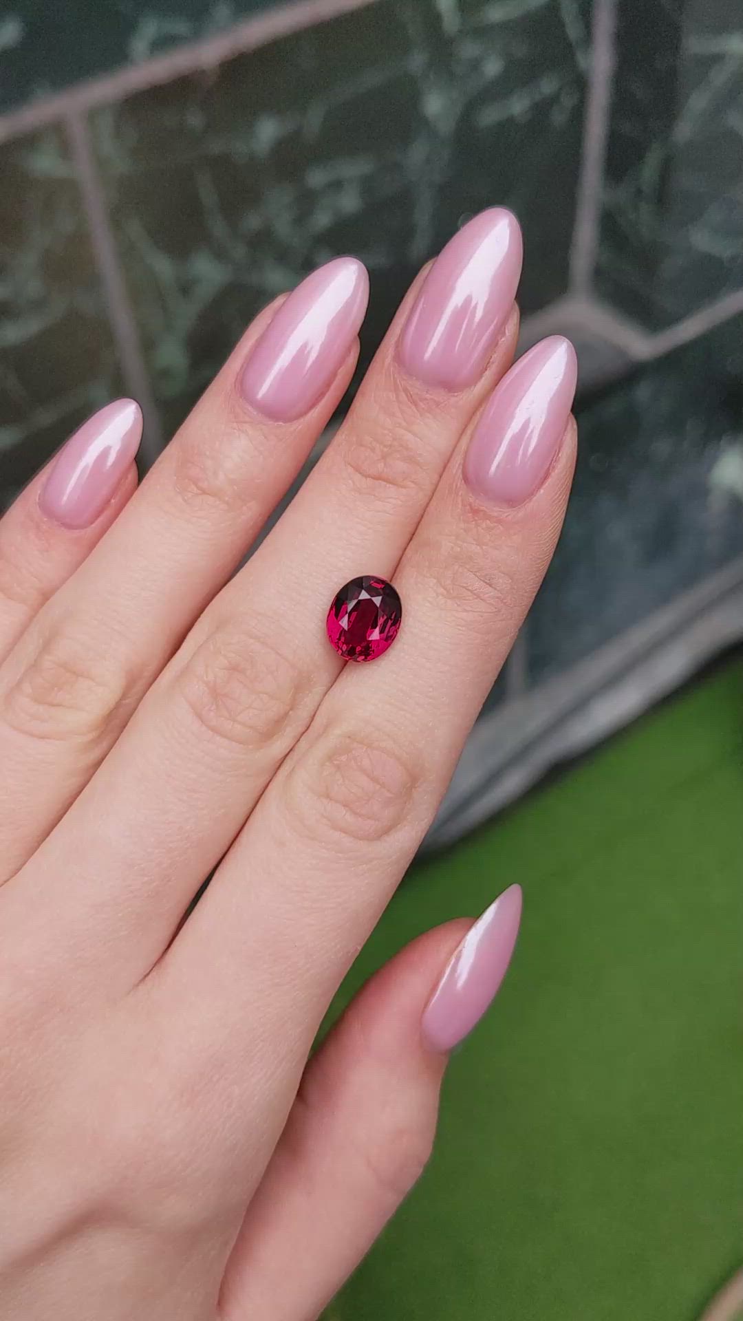 5.02 Ct. Ruby from Mozambique Size Video