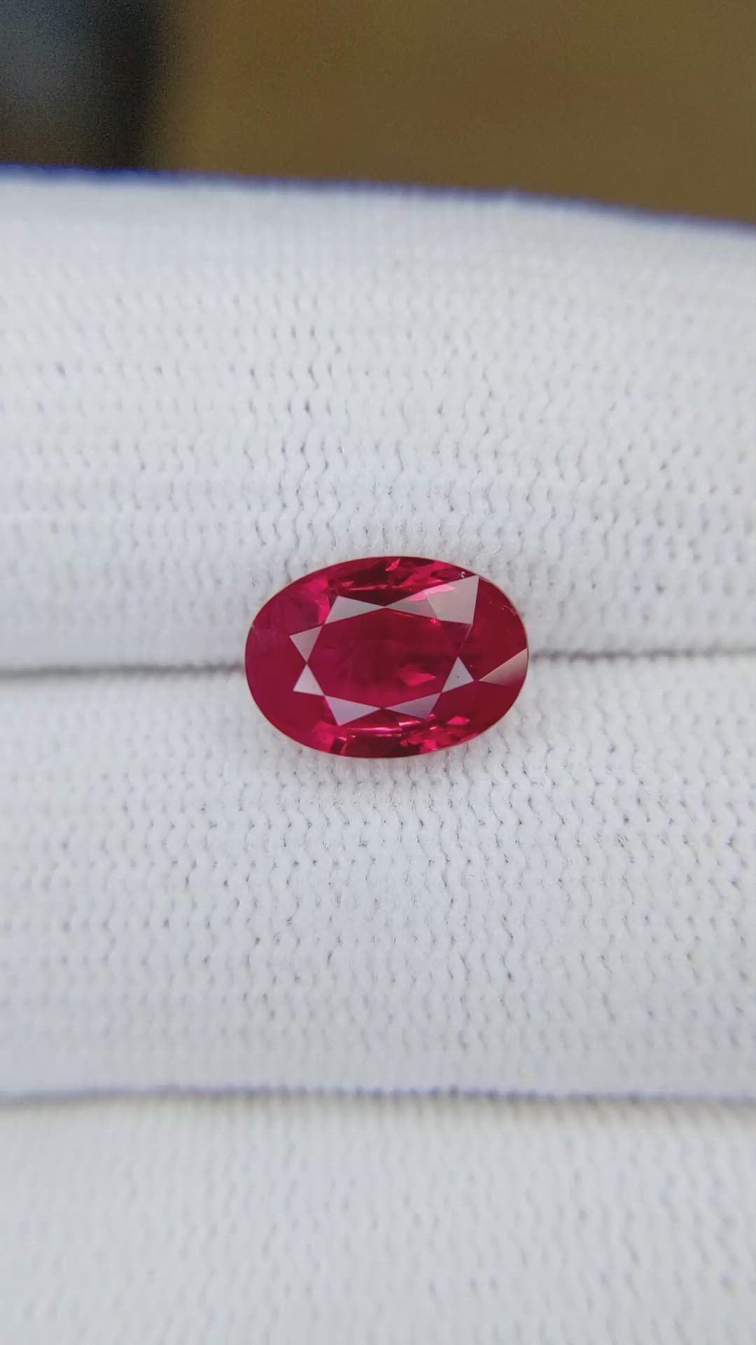3.03 Ct. Ruby from Burma (Myanmar) Size Video