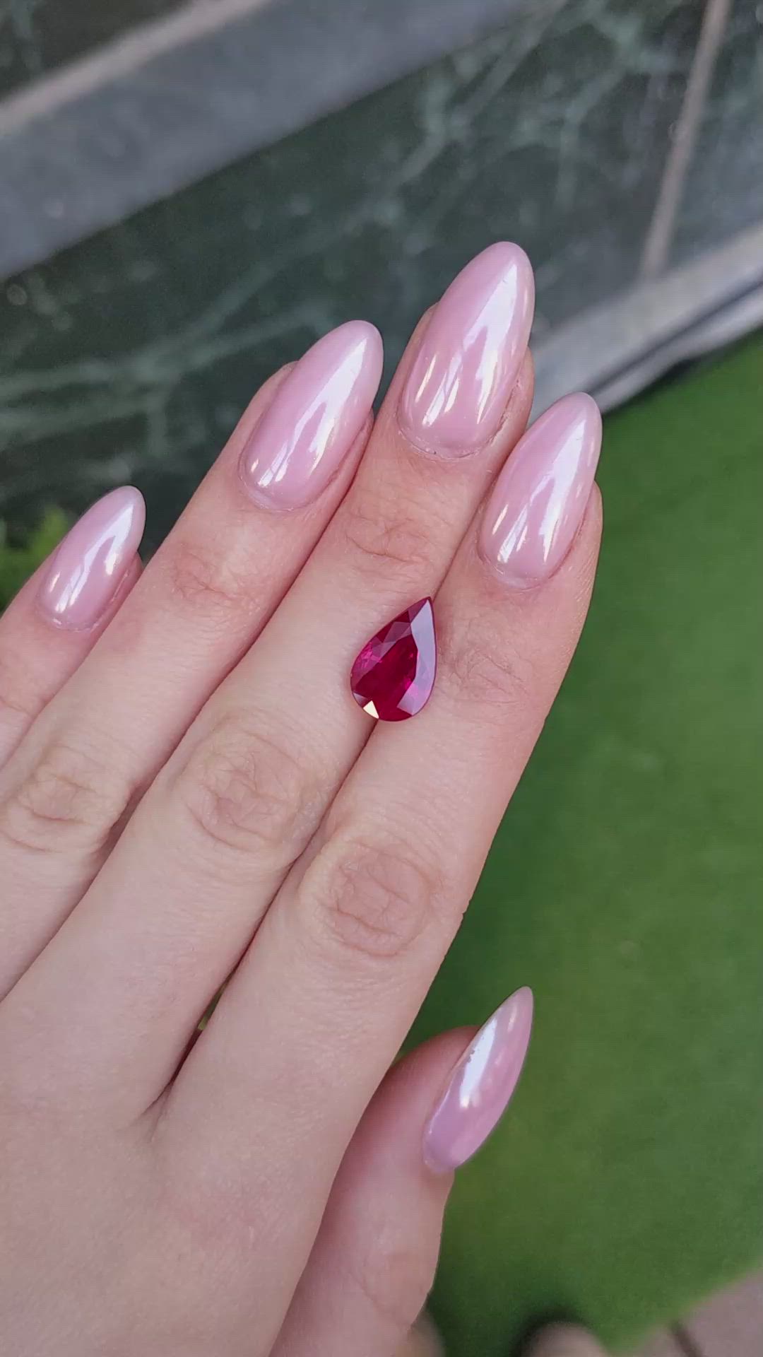 5.06 Ct. Ruby from Burma (Myanmar) Size Video