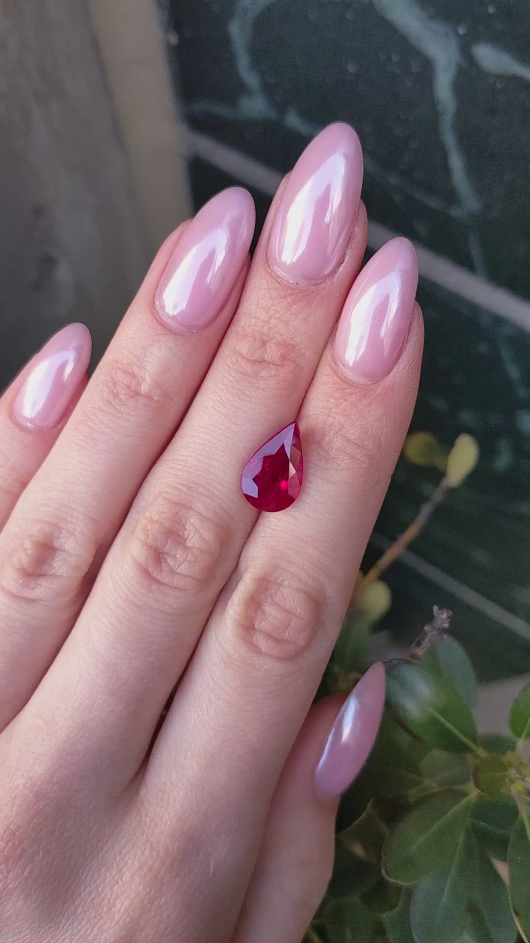 5.06 Ct. Ruby from Burma (Myanmar) Size Video