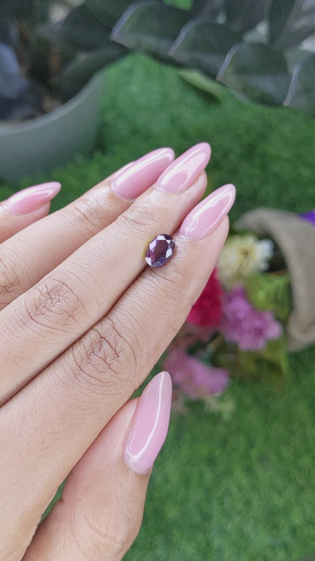 1.59 Ct. Pinkish Red Ruby from Tanzania Size Video
