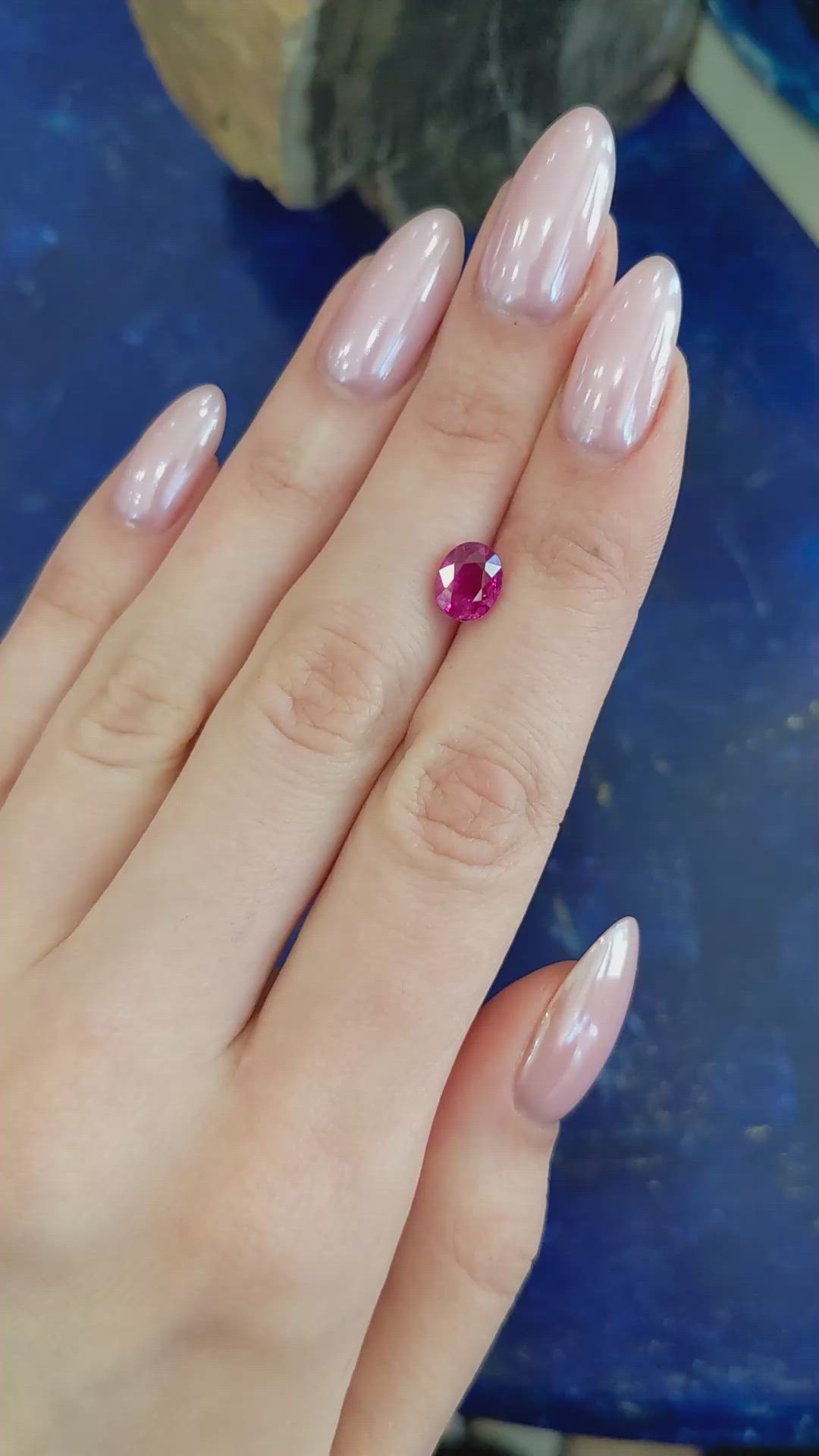 2.03 Ct. Ruby from Burma (Myanmar) Size Video
