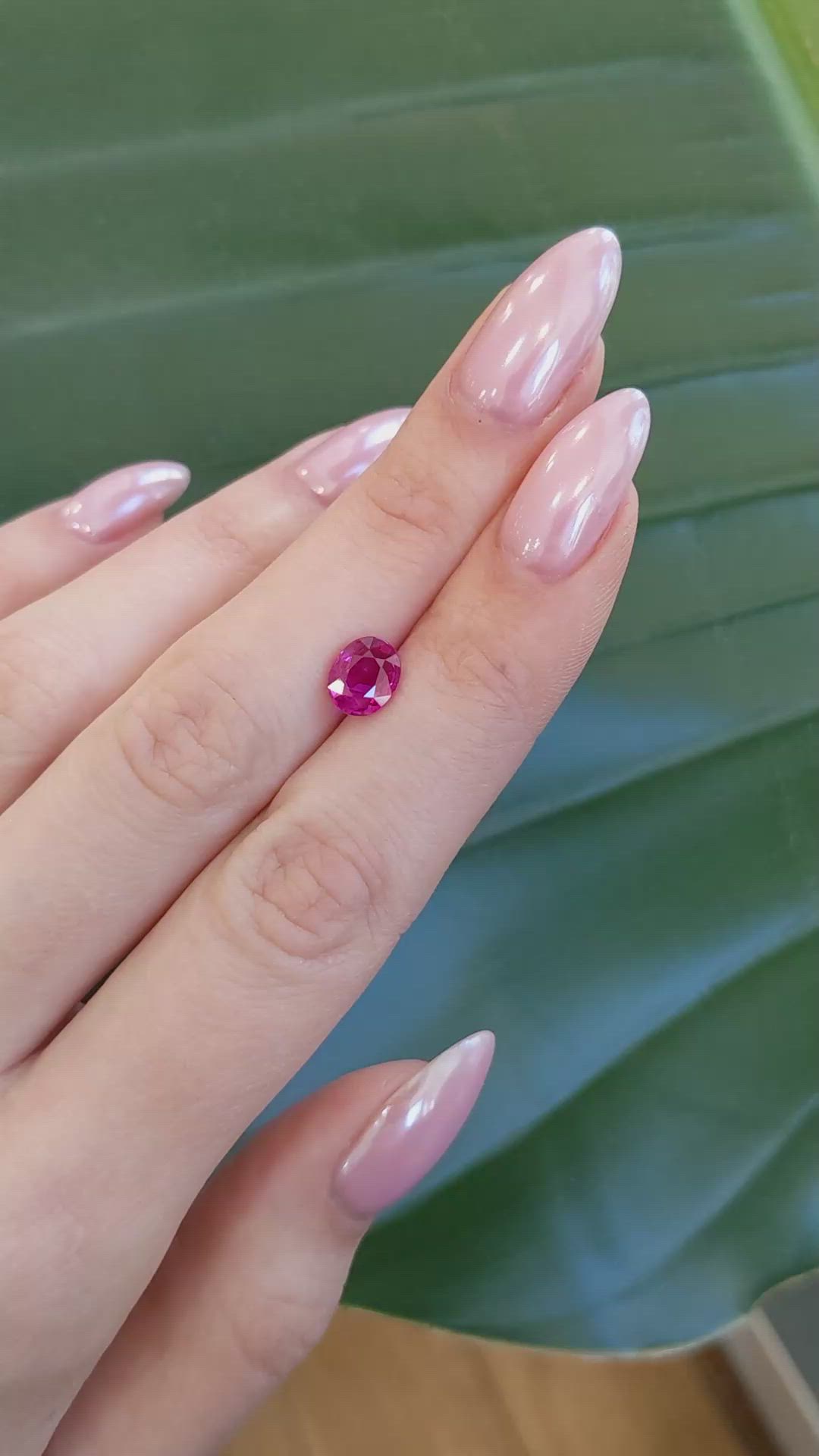 2.03 Ct. Ruby from Burma (Myanmar) Size Video