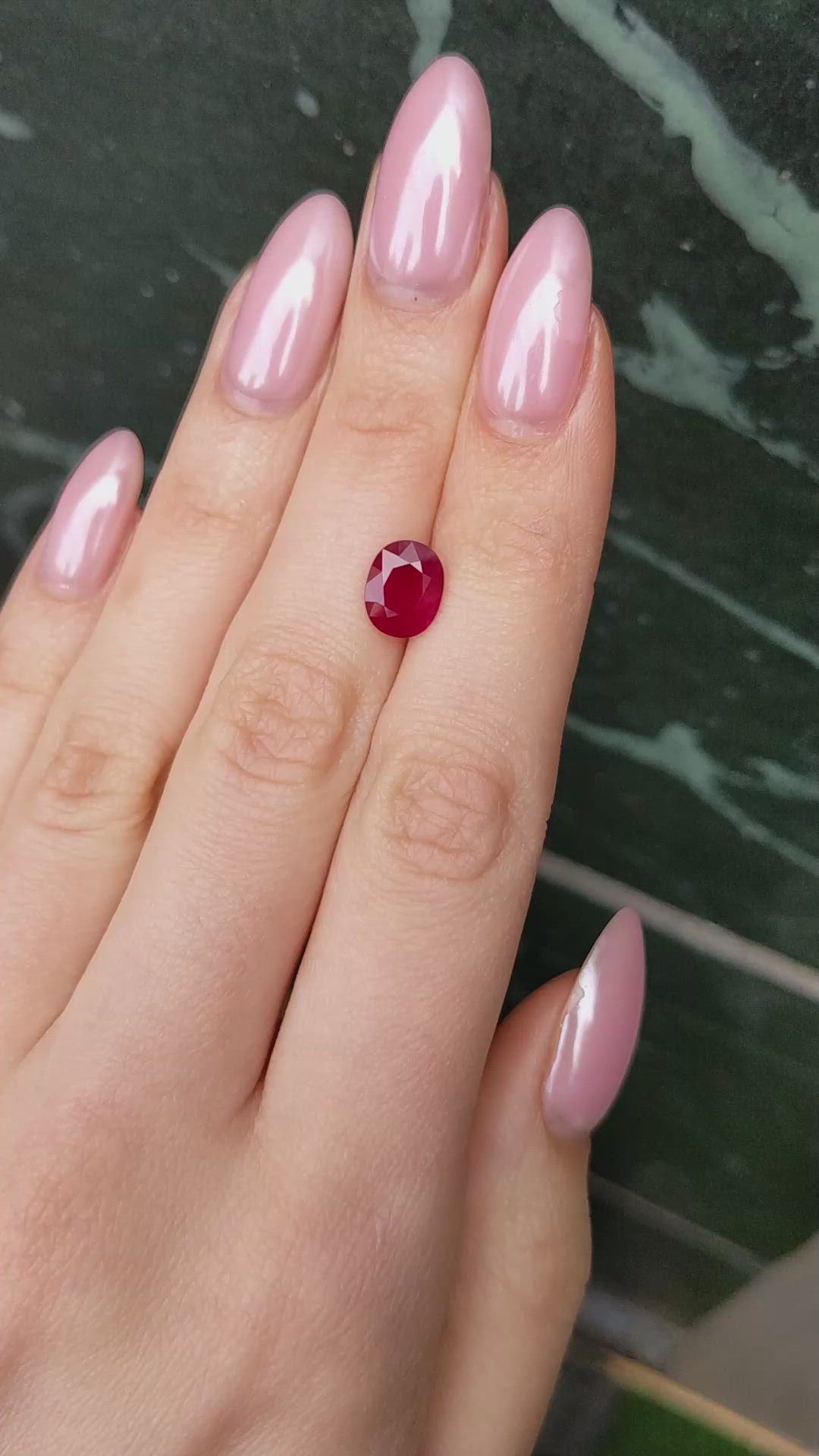 2.48 Ct. Ruby from Burma (Myanmar) Size Video