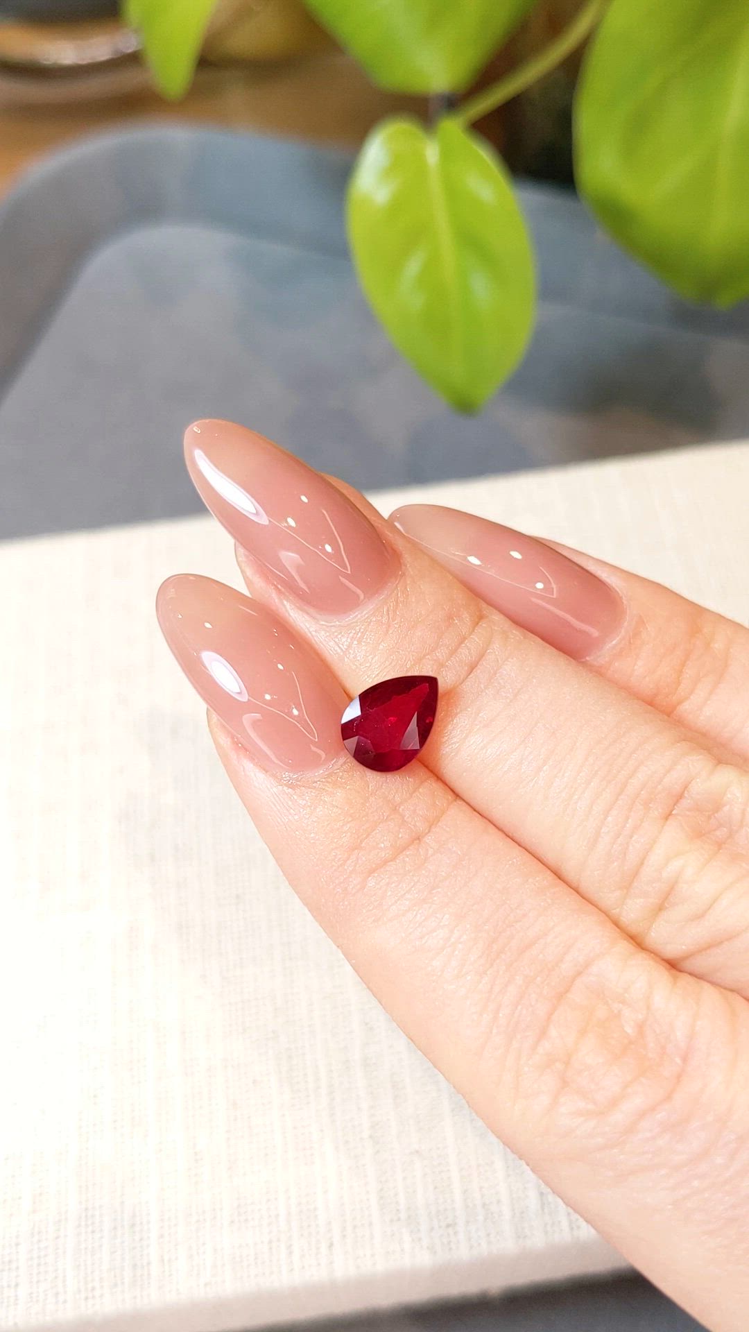 1.49 Ct. Ruby from Burma (Myanmar) Size Video