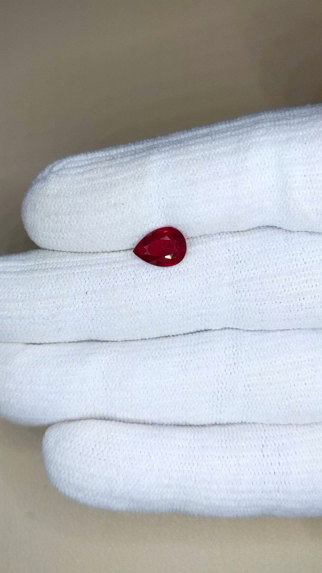 1.49 Ct. Ruby from Burma (Myanmar) Size Video