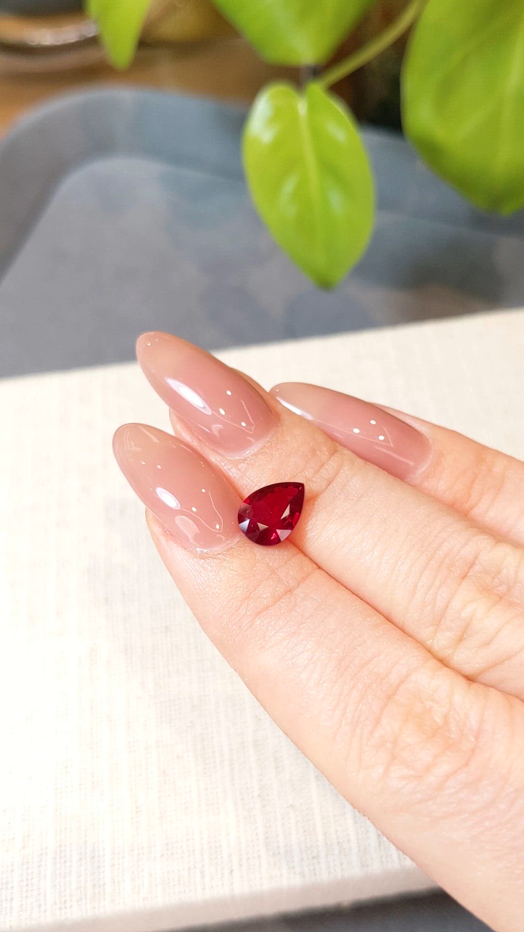 1.49 Ct. Ruby from Burma (Myanmar) Size Video