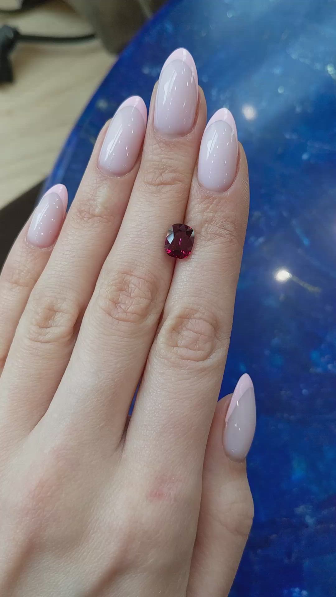 2.54 Ct. Ruby from Madagascar Size Video