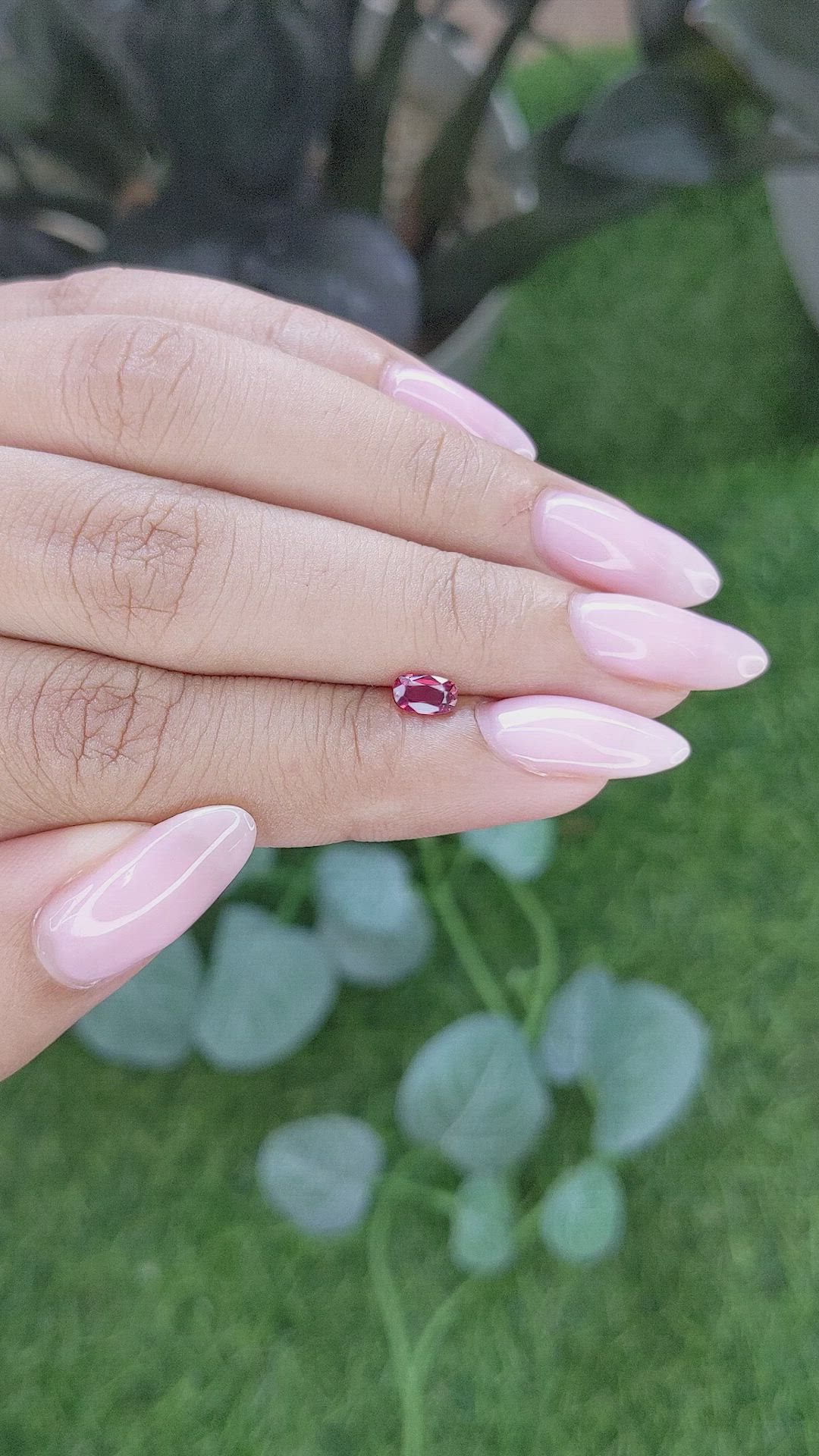 0.44 Ct. Ruby from Mozambique Size Video