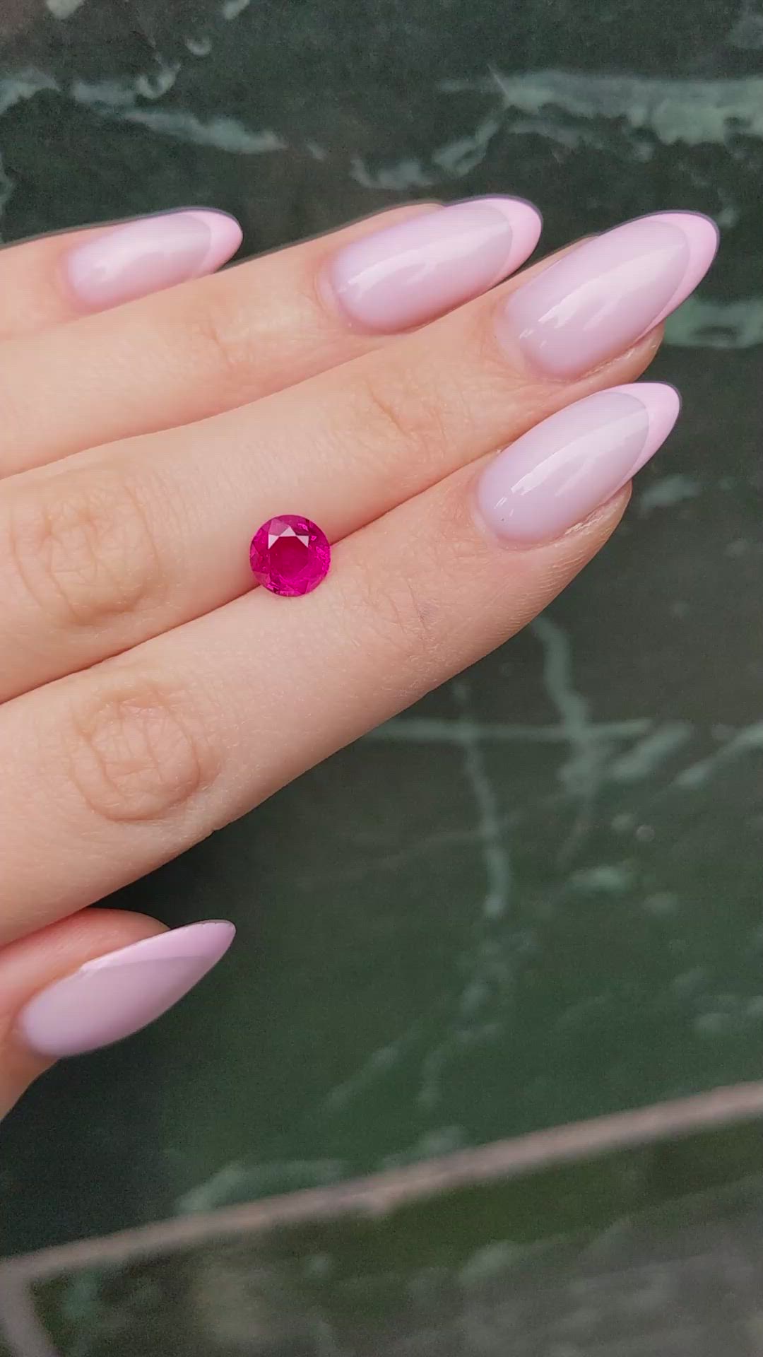 1.68 Ct. Ruby from Burma (Myanmar) Size Video