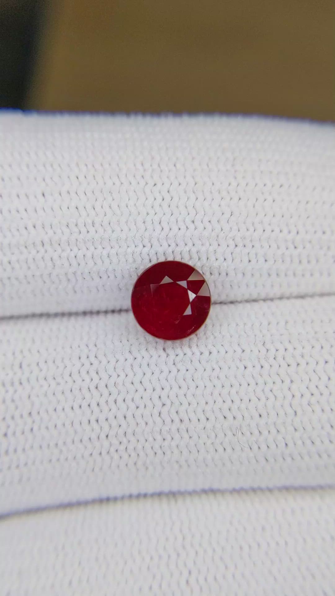 1.86 Ct. Ruby from Mozambique Size Video