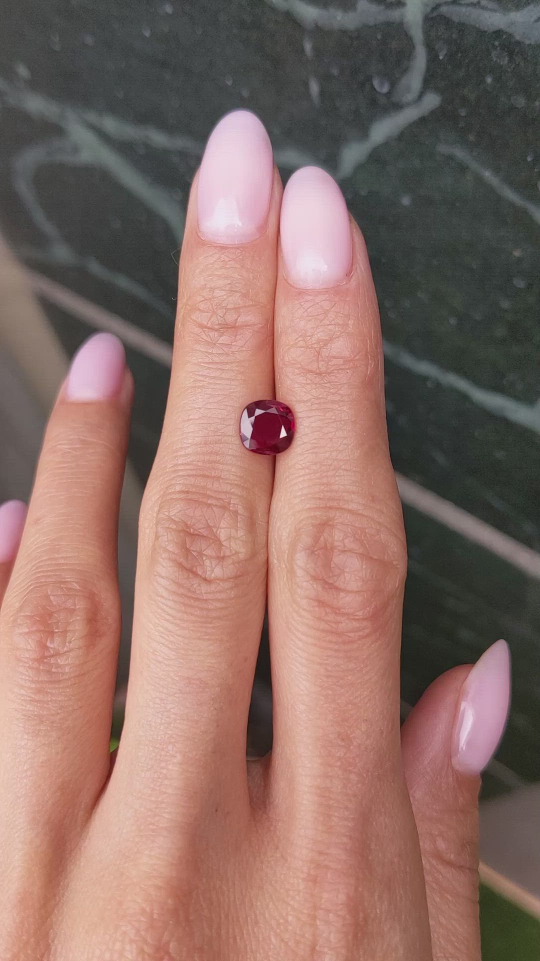 1.40 Ct. Ruby from Burma (Myanmar) Size Video