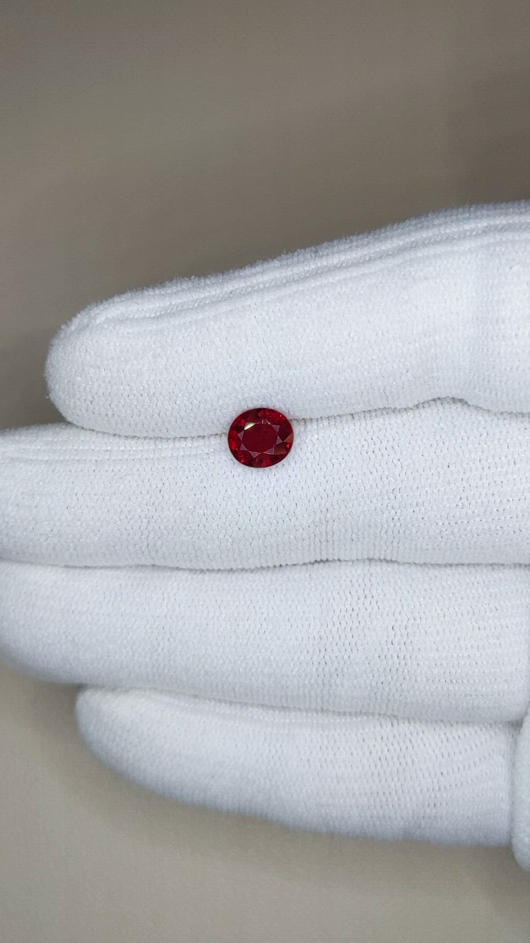 1.43 Ct. Ruby from Burma (Myanmar) Size Video