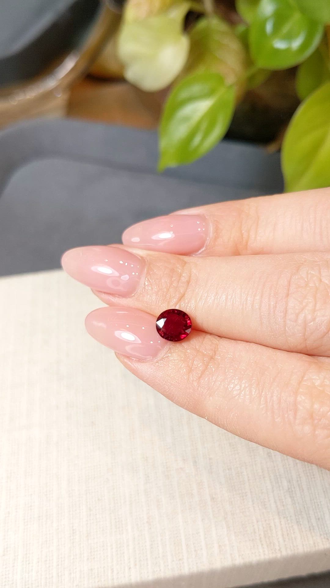 1.43 Ct. Ruby from Burma (Myanmar) Size Video