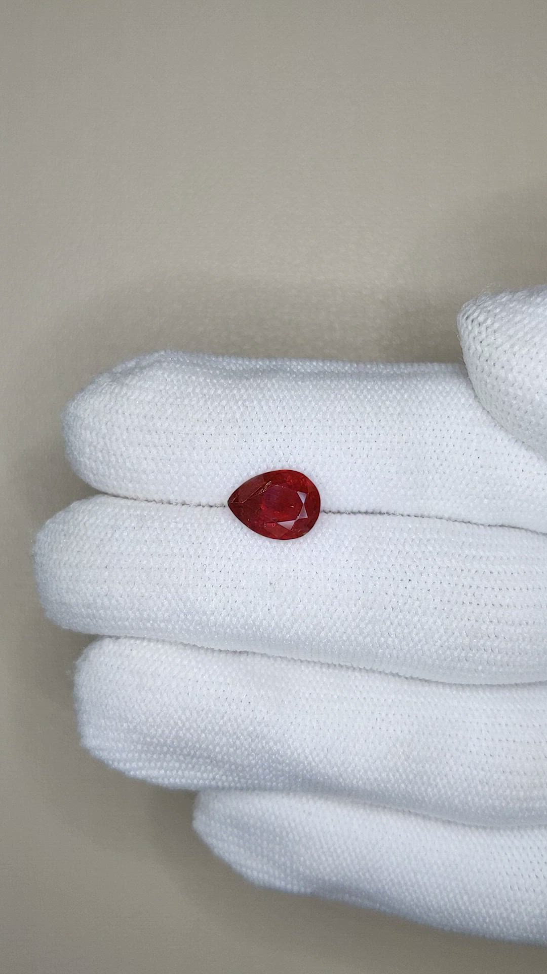 2.69 Ct. Ruby from Mozambique Size Video