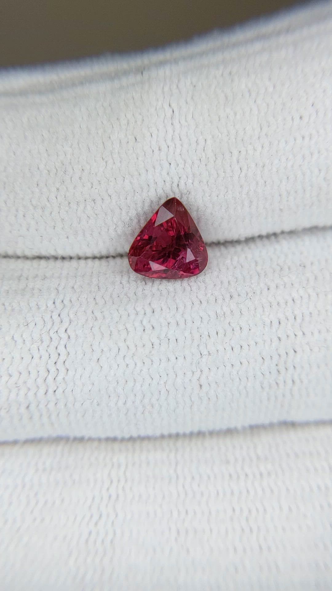 1.61 Ct. Ruby from Thailand Size Video