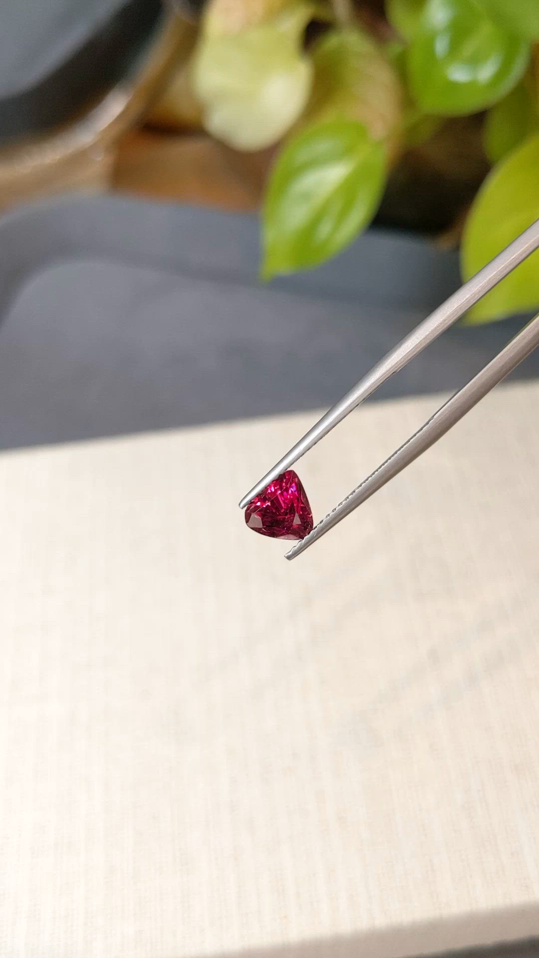1.61 Ct. Ruby from Thailand Size Video