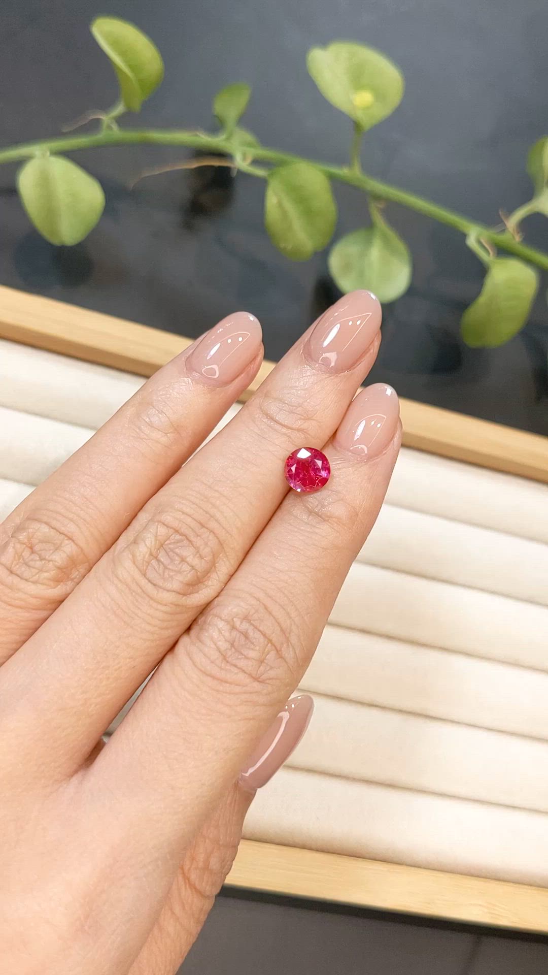 1.77 Ct. Ruby from Madagascar Size Video