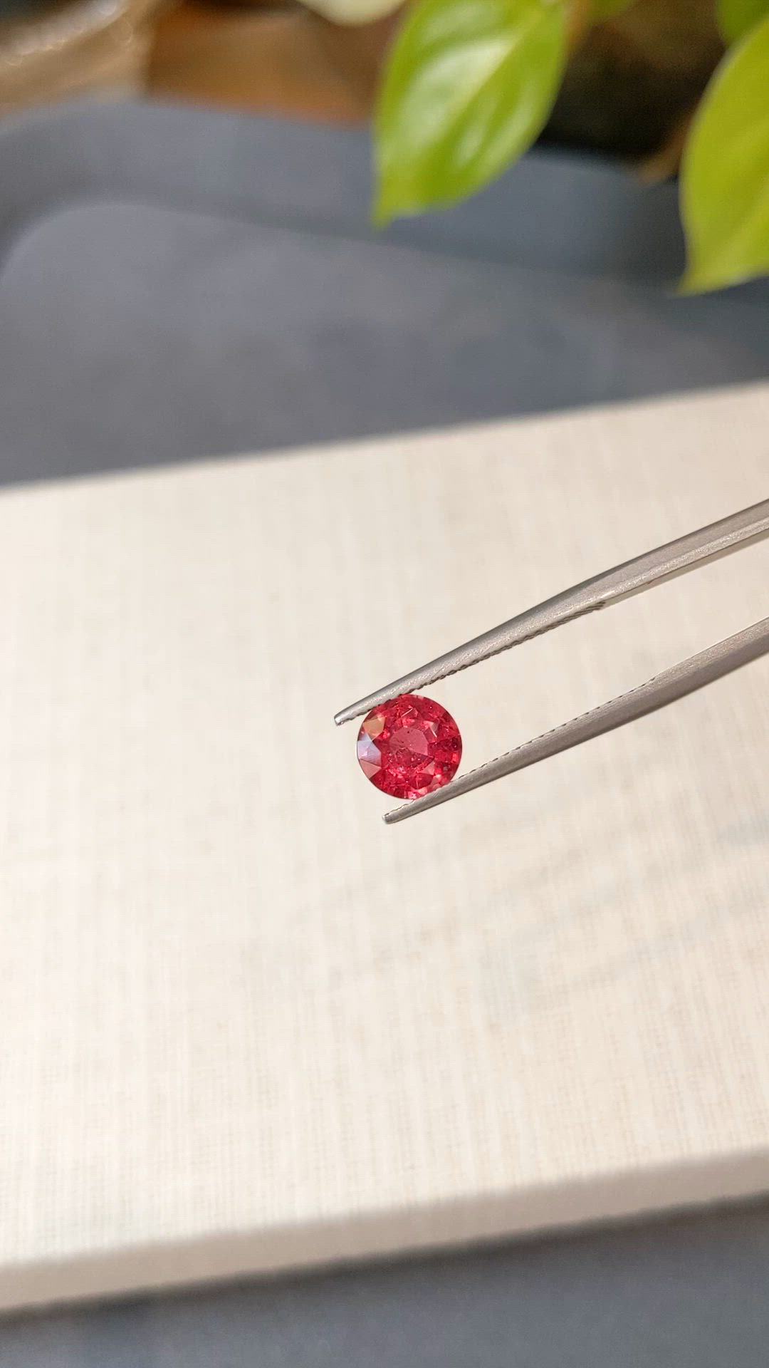 1.59 Ct. Ruby from Madagascar Size Video