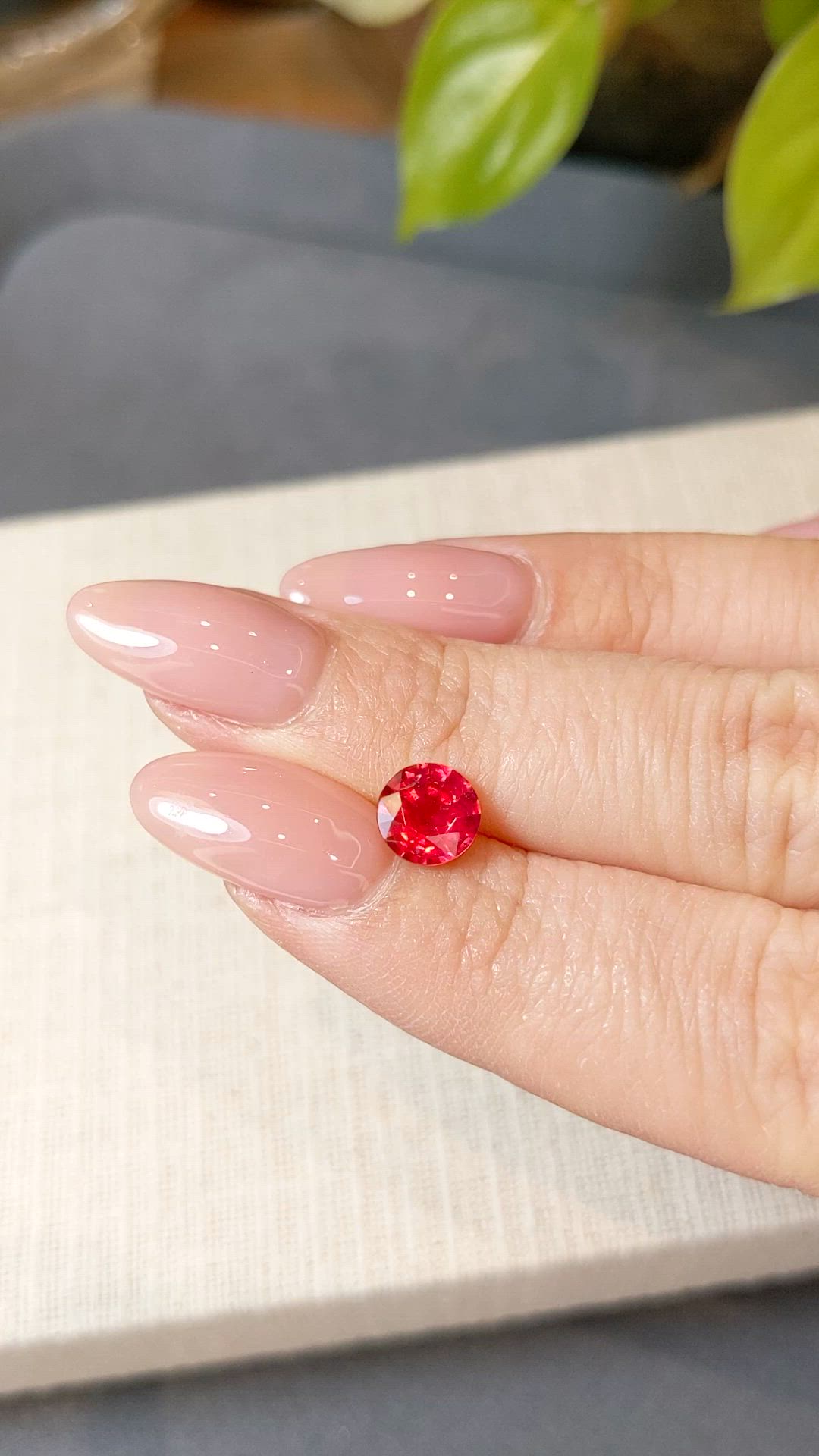 1.59 Ct. Ruby from Madagascar Size Video
