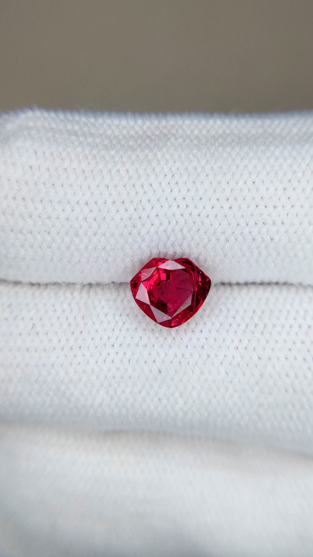 1.44 Ct. Pinkish Red Ruby from Mozambique Size Video