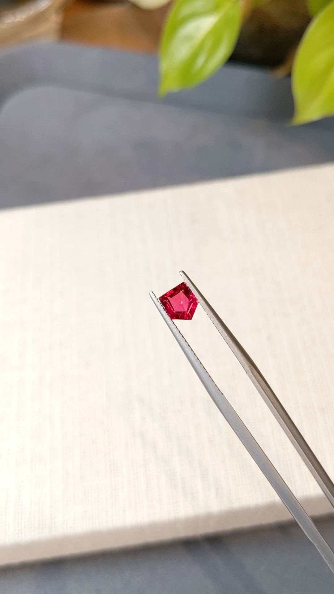 1.09 Ct. Ruby from Mozambique Size Video