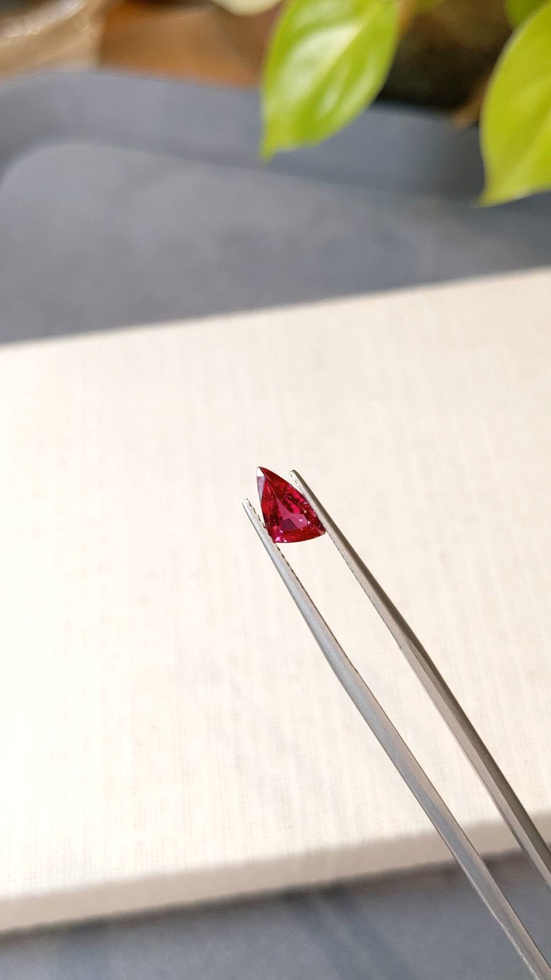 1.08 Ct. Ruby from Mozambique Size Video
