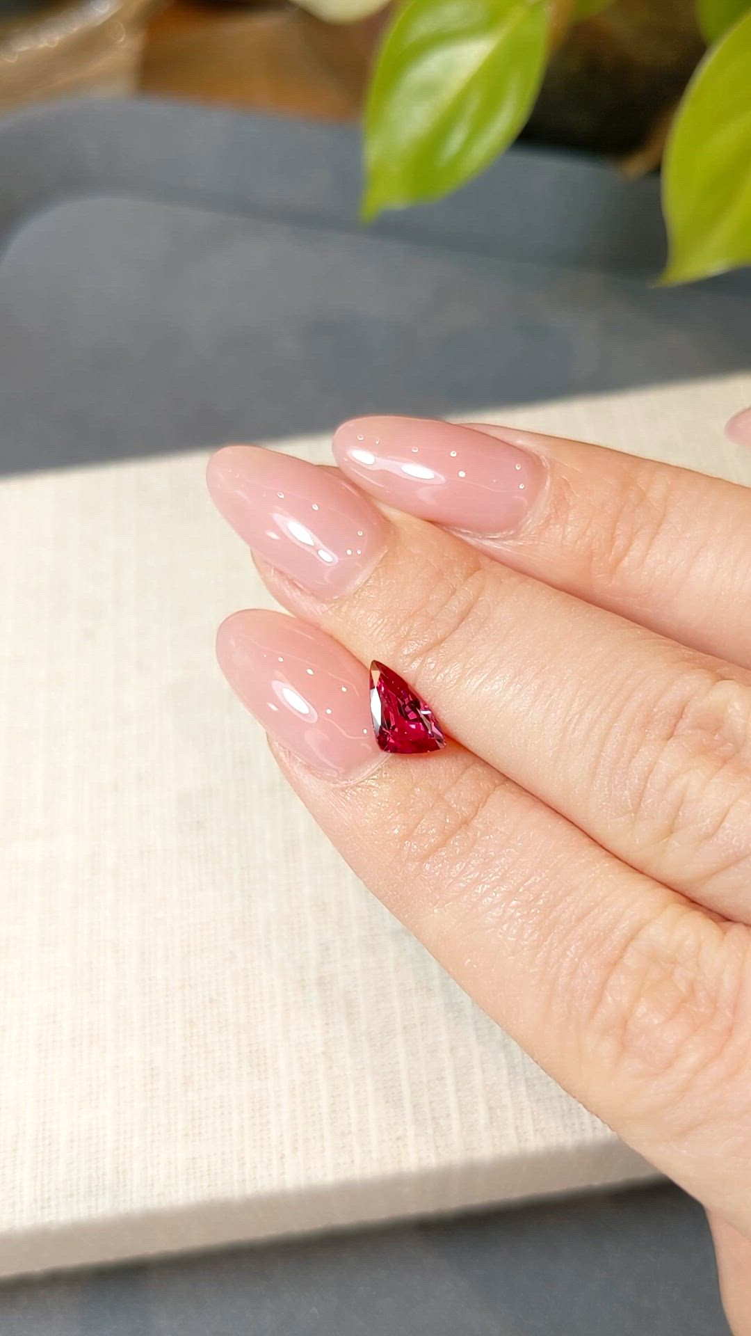 1.08 Ct. Ruby from Mozambique Size Video
