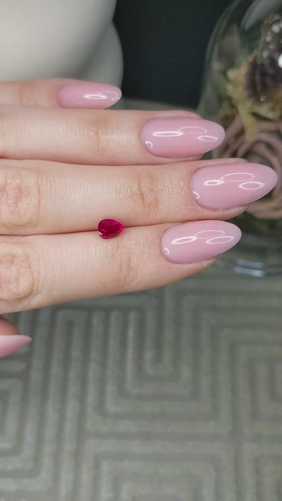 1.04 Ct. Ruby from Burma (Myanmar) Size Video