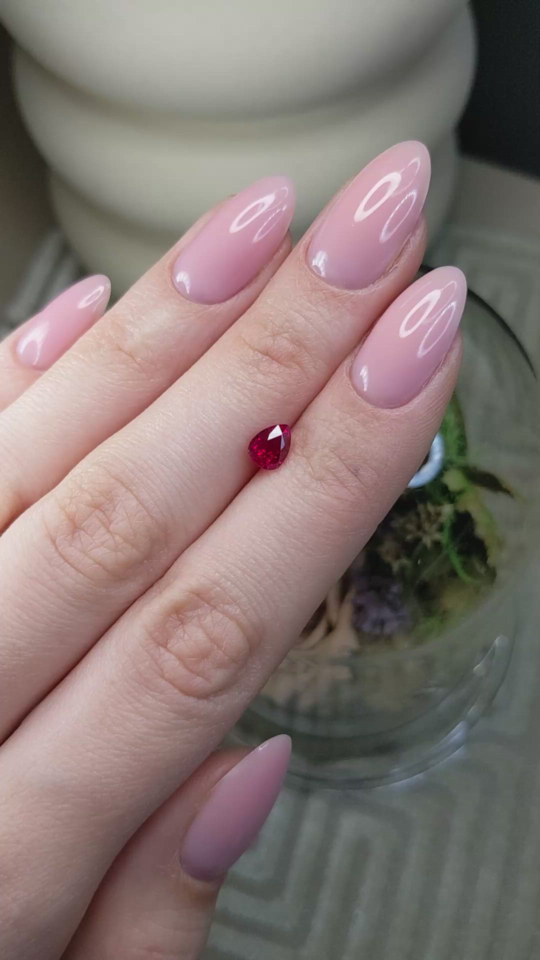 1.04 Ct. Ruby from Burma (Myanmar) Size Video