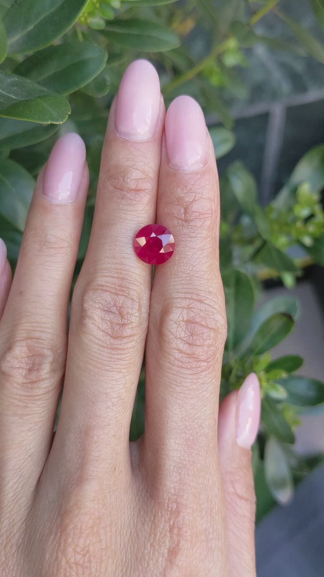 3.11 Ct. Ruby from Burma (Myanmar) Size Video