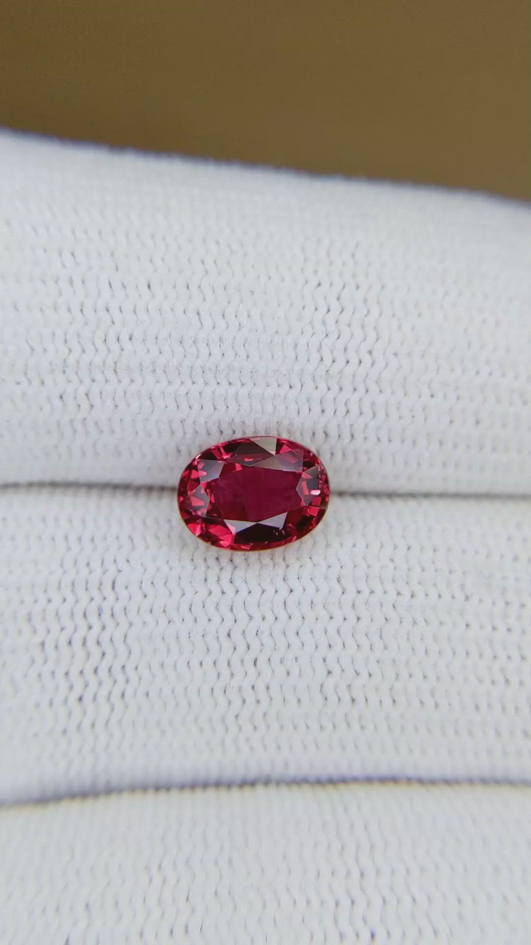 2.05 Ct. Ruby from Mozambique Size Video